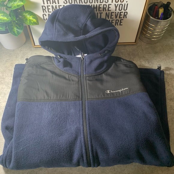 champions fleece jacket